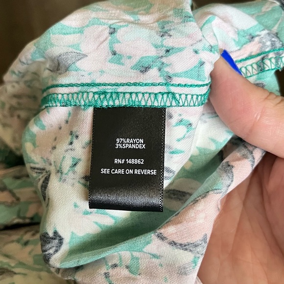 Torrid Stretch Challis Pintuck Tiered Dress Size 2X - Picture 9 of 9